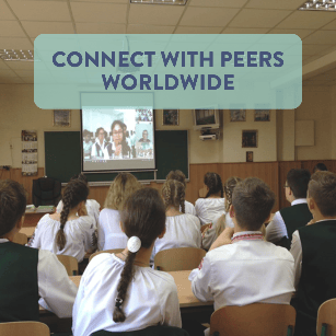 Connect with peers worldwide