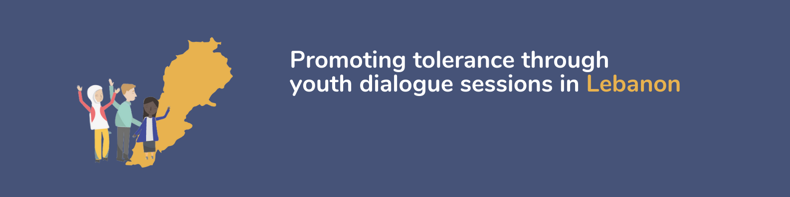 Promoting dialogue through youth dialogue sessions in
Lebanon