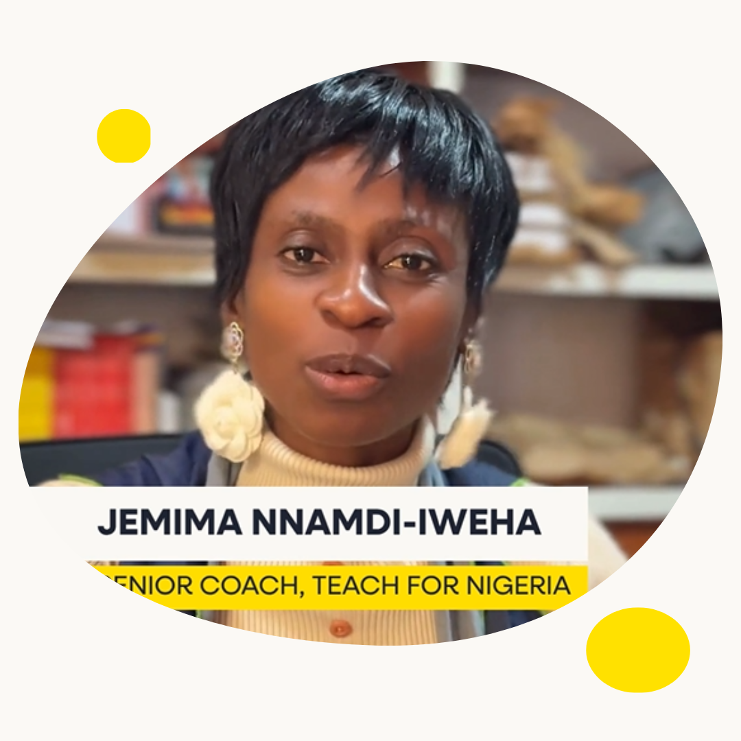 Jemima Nnamdi-Iweha, Senior Coach at Teach For Nigeria