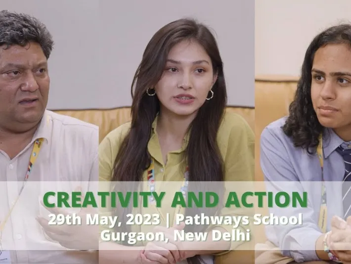 Video thumbnail: Creativity and Action | May 29th, 2023 | Pathways School Gurgaon, New Delhi