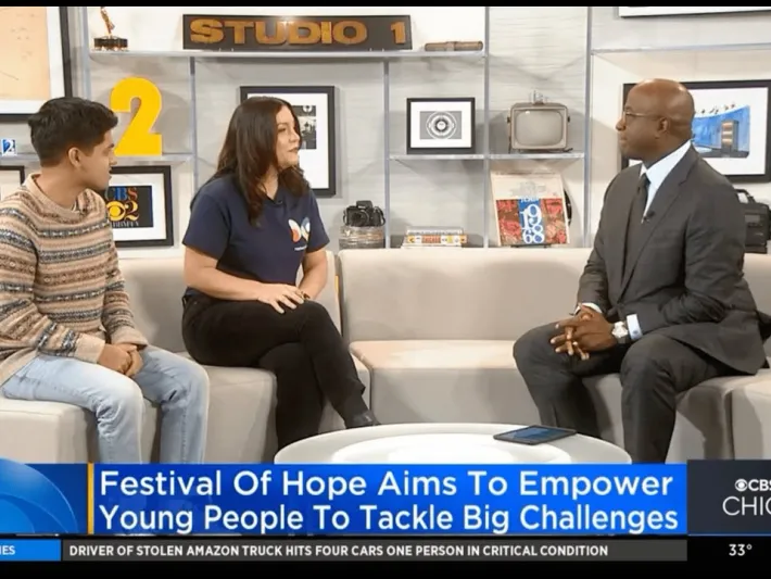 Video thumbnail: Festival of Hope featured on CBS Chicago!