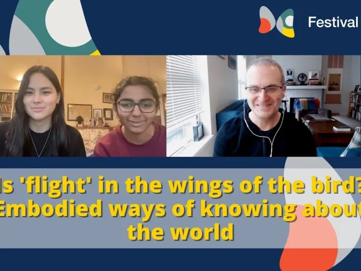 Video thumbnail: Is 'flight' in the wings of the bird? Embodied ways of knowing about the world