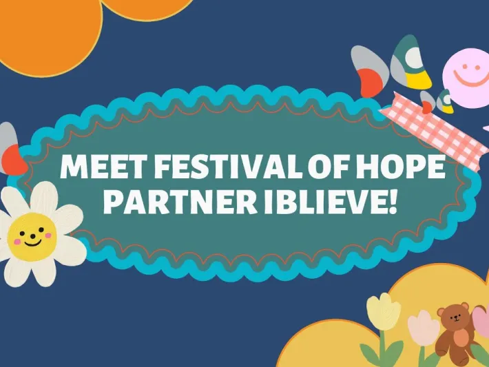 Video thumbnail: Meet Festival of Hope partner IBlieve!