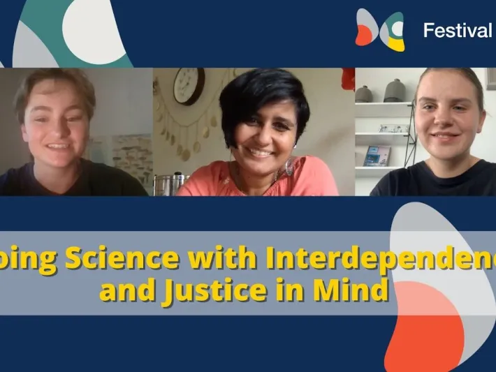 Video thumbnail: Doing Science with Interdependence and Justice in Mind
