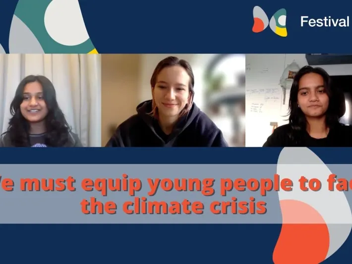 Video thumbnail: We must equip young people to face the climate crisis