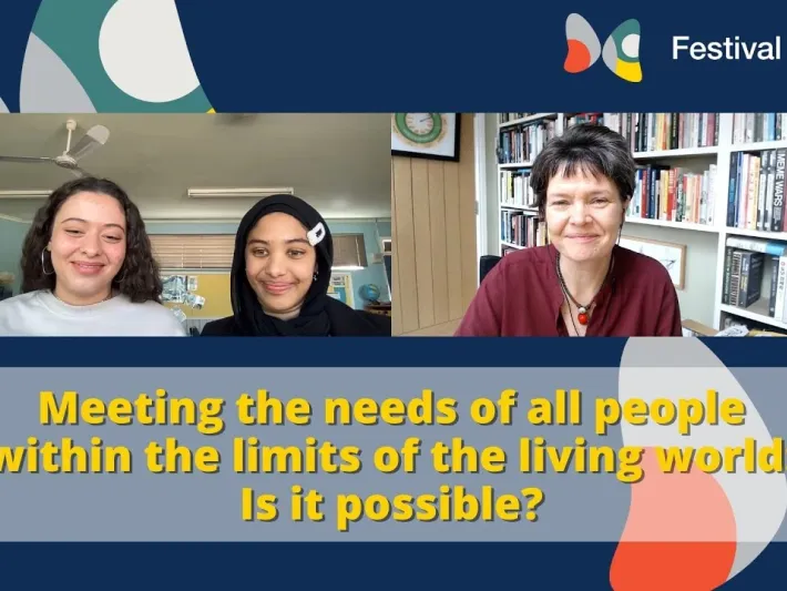 Video thumbnail: Meeting the needs of all people within the limits of the living world: Is it possible?