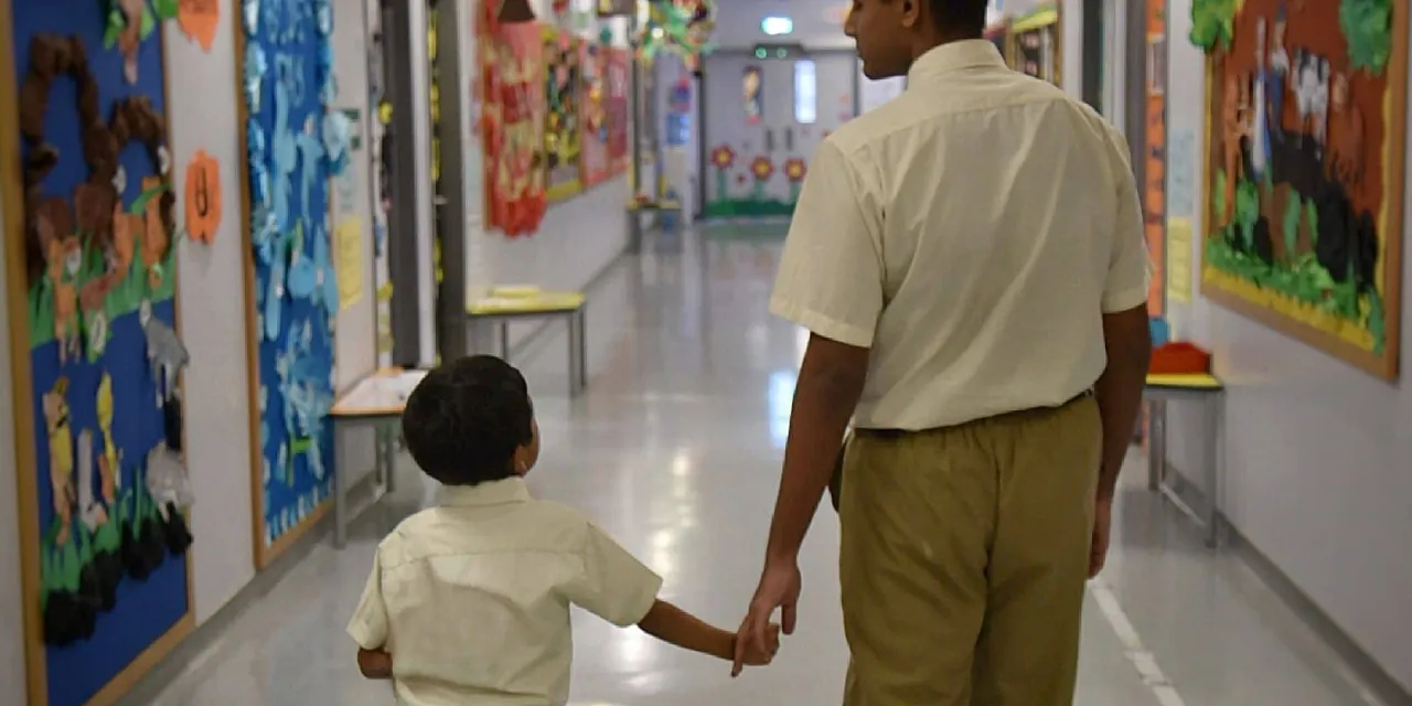 Photo contest photograph showing mentorship and shared learning, by Shiva S. from the UAE