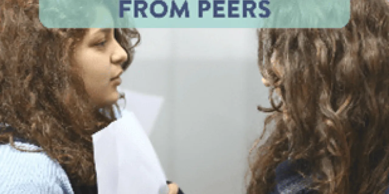 Expand your horizon by learning from peers