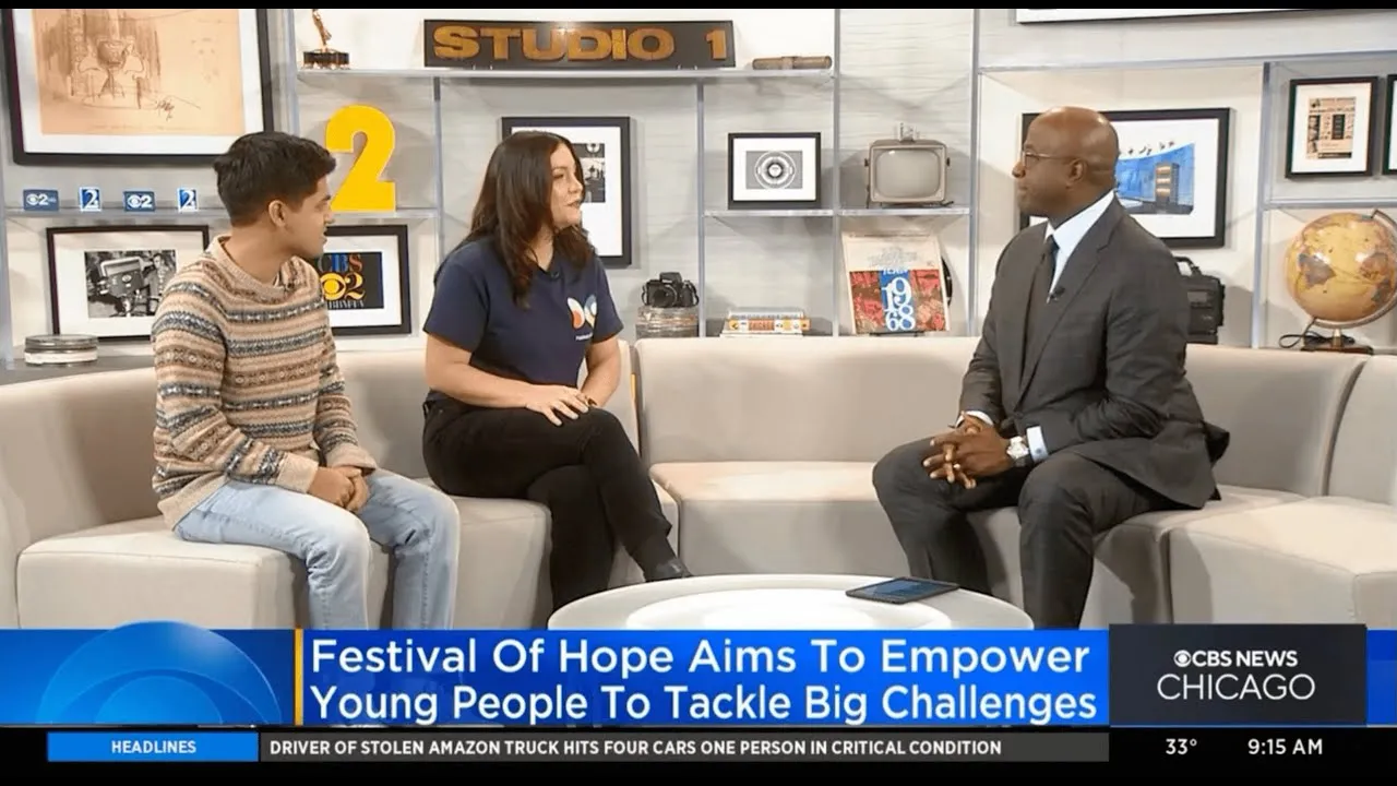 Video thumbnail: Festival of Hope featured on CBS Chicago!