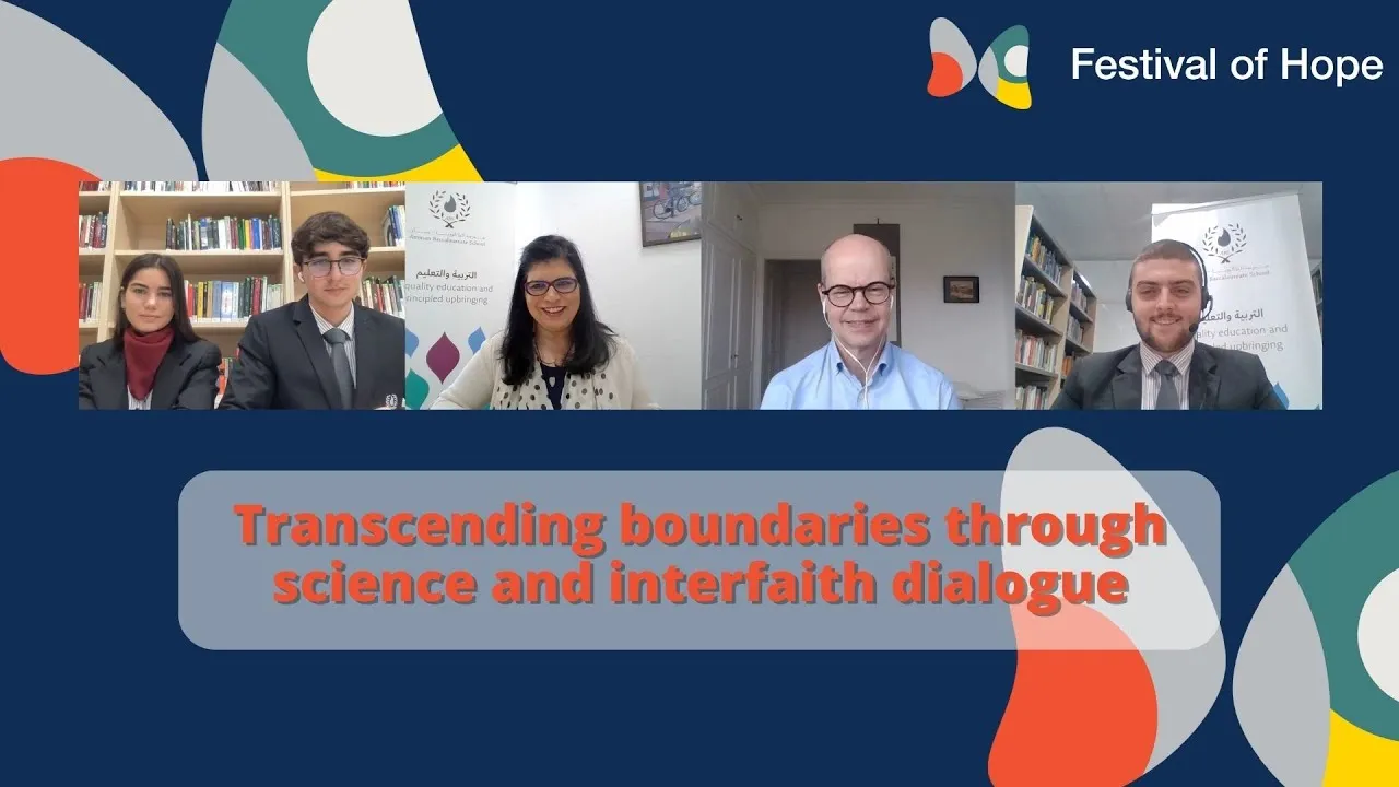 Video thumbnail: Transcending boundaries through science and interfaith dialogue