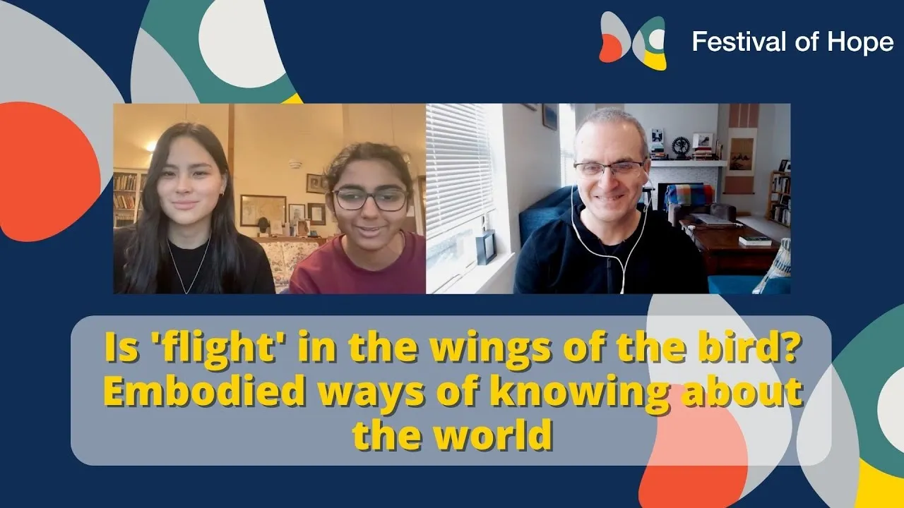 Video thumbnail: Is 'flight' in the wings of the bird? Embodied ways of knowing about the world