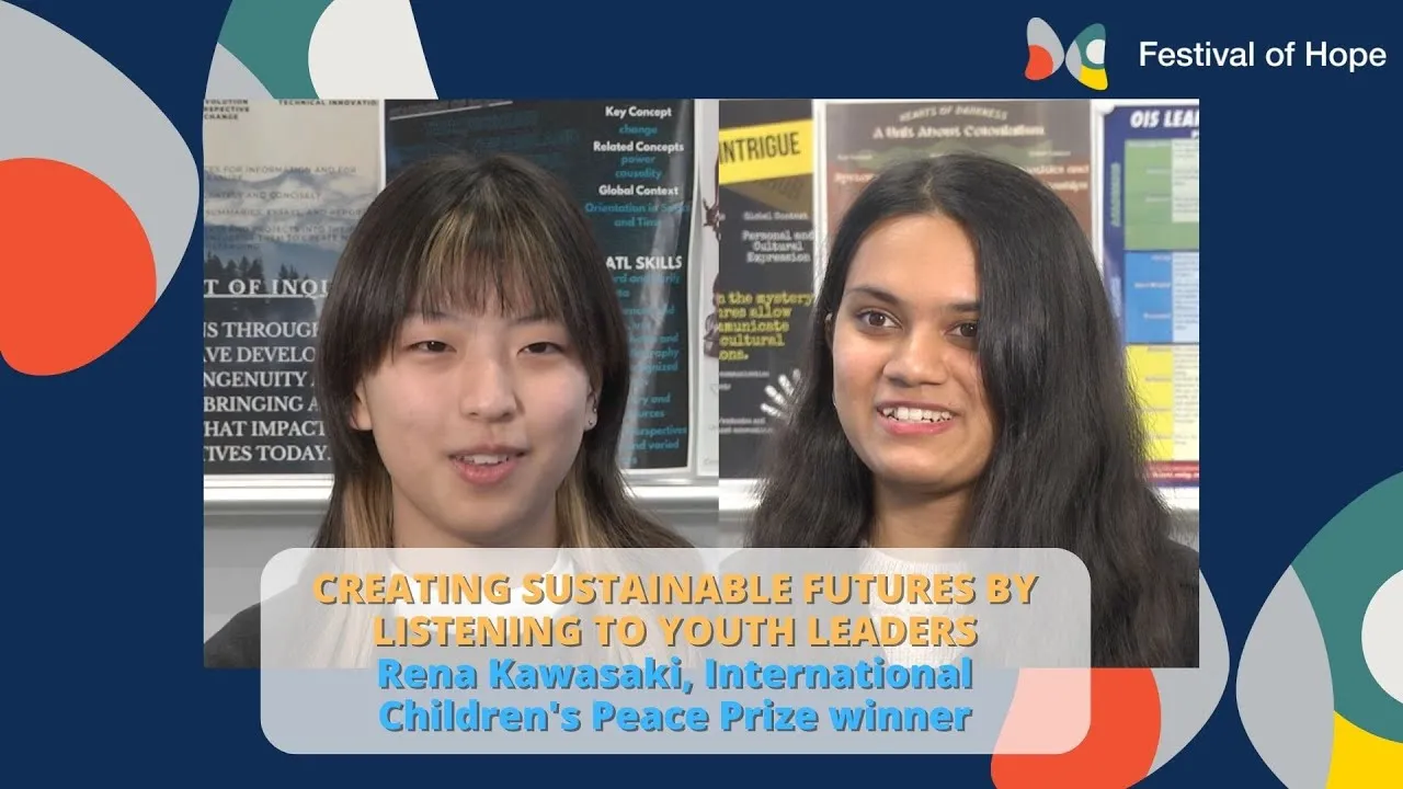 Video thumbnail: Creating Sustainable Futures By Listening To Youth Leaders