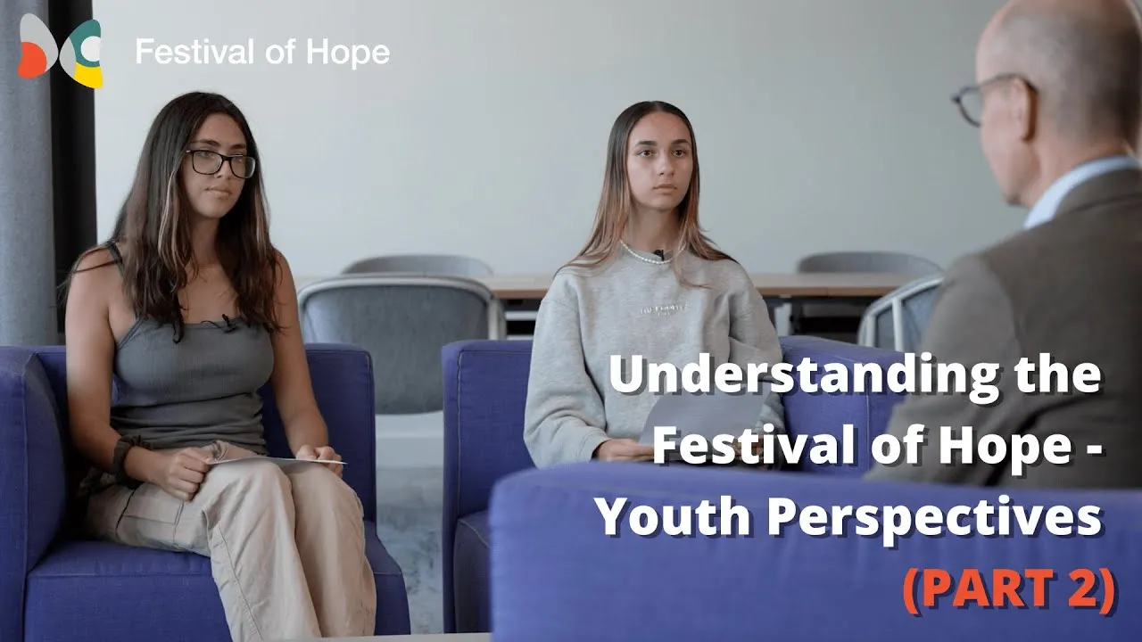 Video thumbnail: Understanding the Festival of Hope — Youth Perspectives (Part 2)