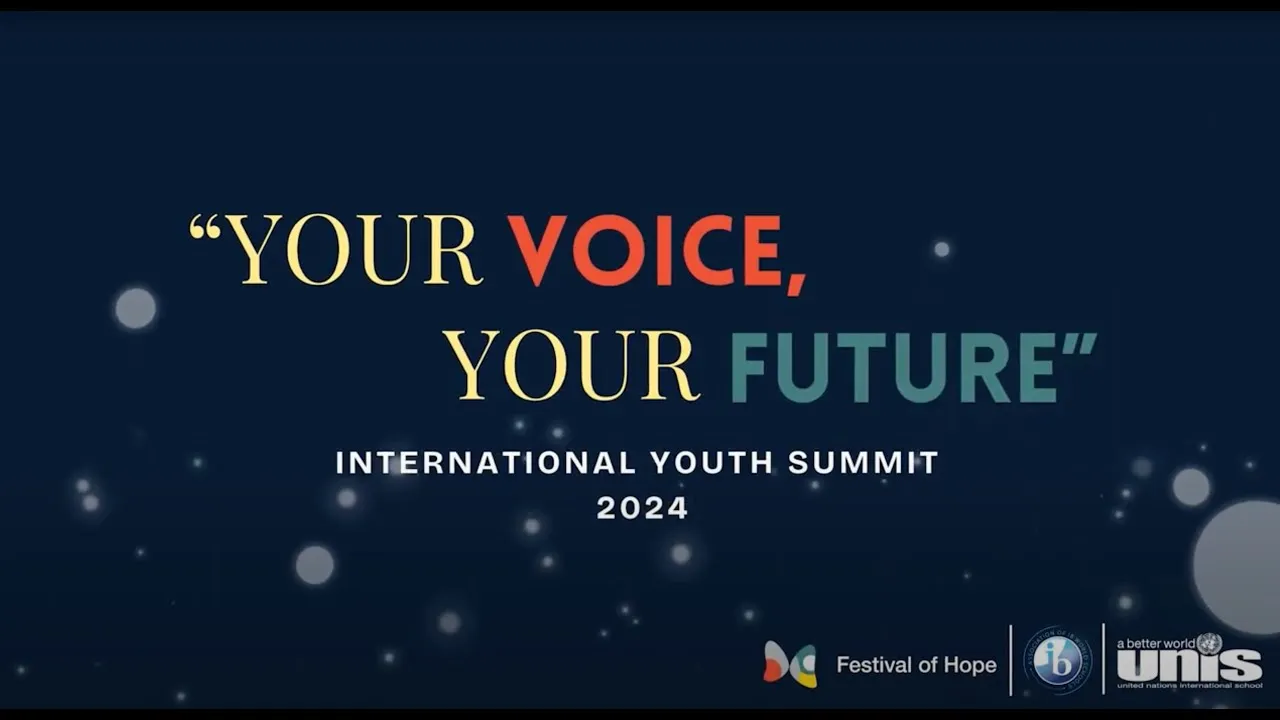 Video thumbnail: Your Voice, Your Future - International Youth Summit RECAP